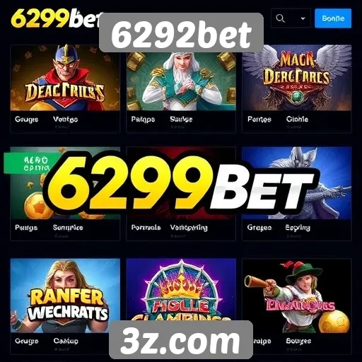 Grupos populares de jogos disponíveis na 6292bet